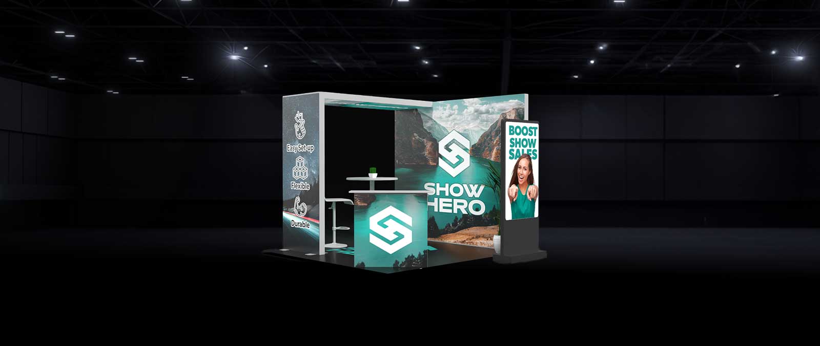 10'x10' Booth Displays