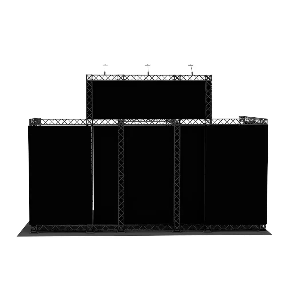 HeroTruss Runway 10x20' Booth Display