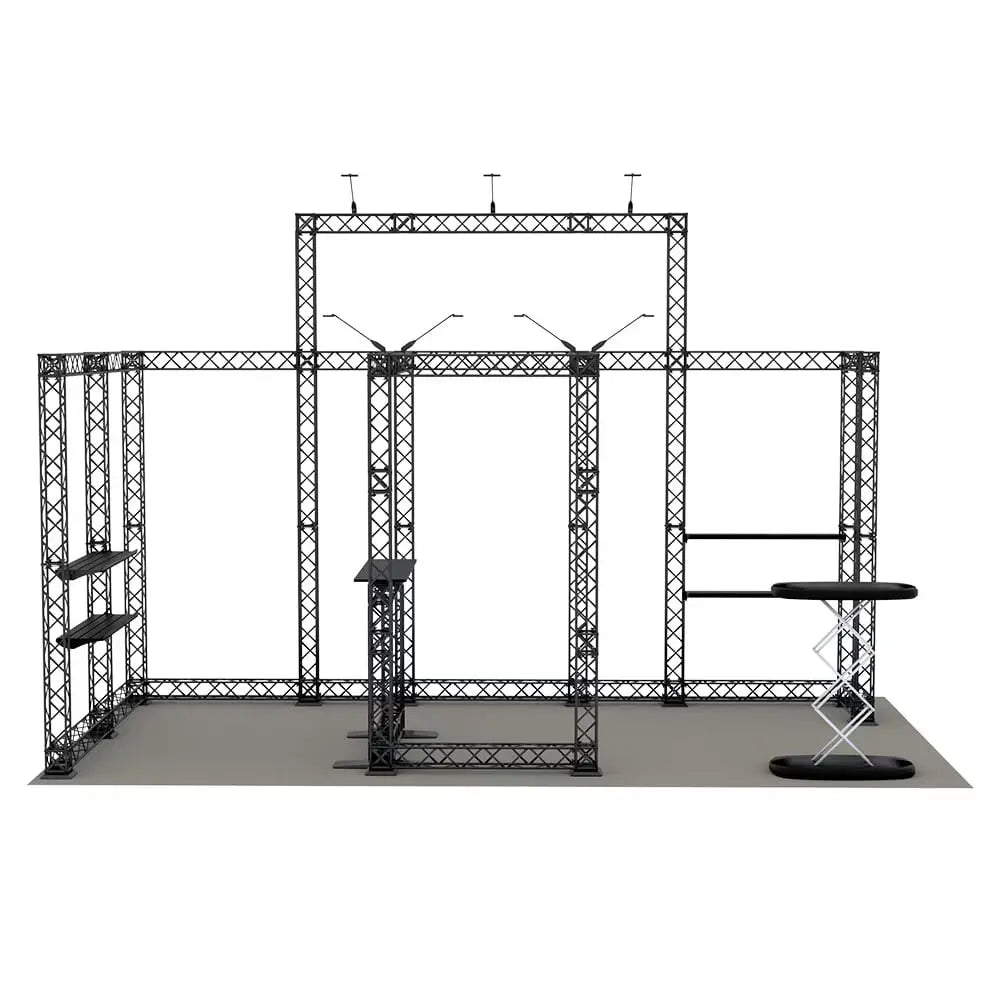 HeroTruss Runway 10x20' Booth Display