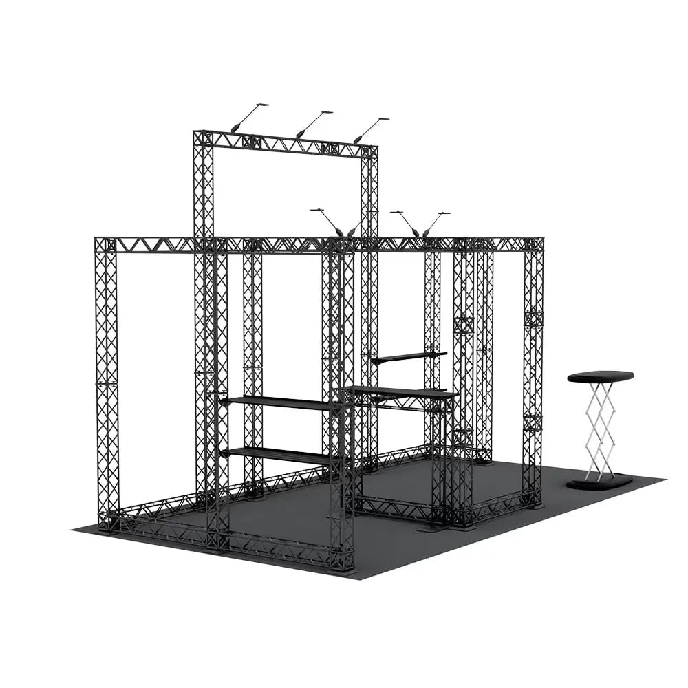 HeroTruss Runway 10x20' Booth Display