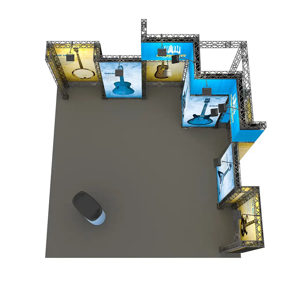 HeroTruss Falcon 20x20' Booth Display