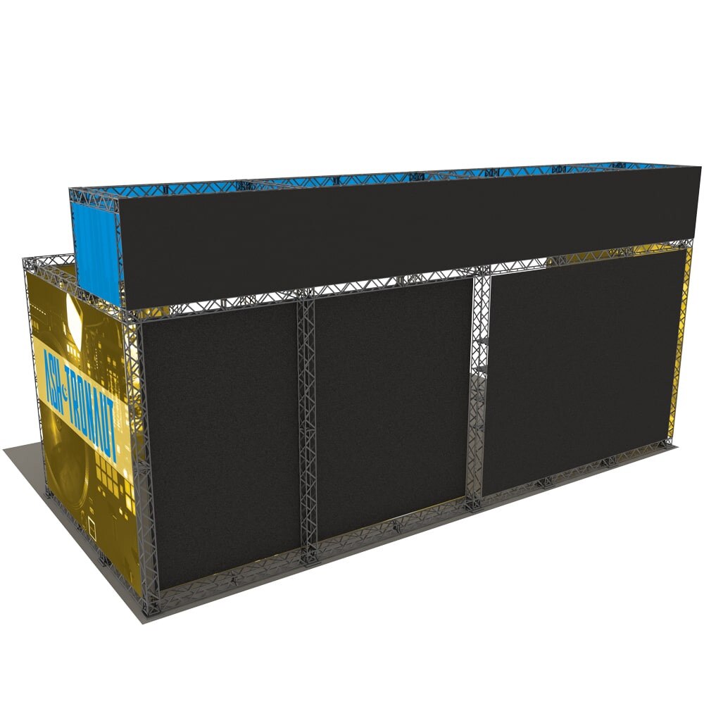 HeroTruss Voyager 20x30' Booth Display
