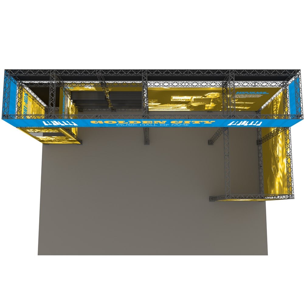 HeroTruss Voyager 20x30' Booth Display