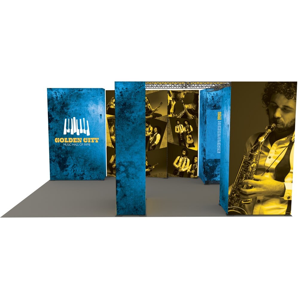 HeroTruss Stratos 20x30' Booth Display