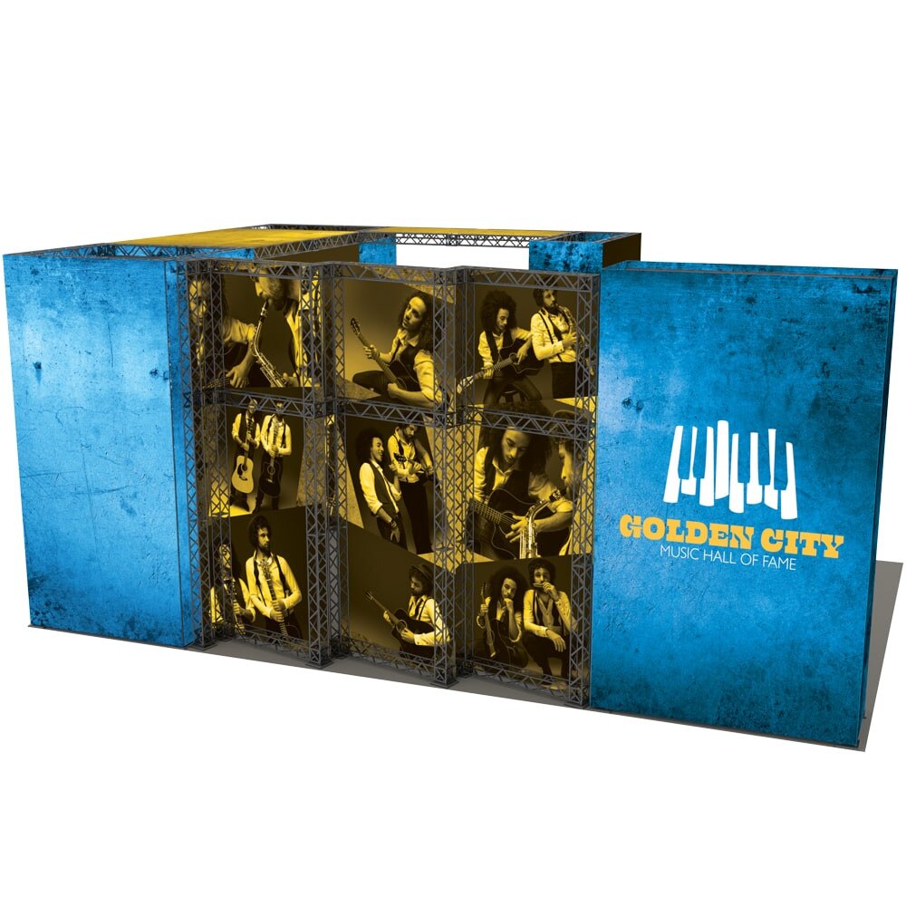 HeroTruss Stratos 20x30' Booth Display