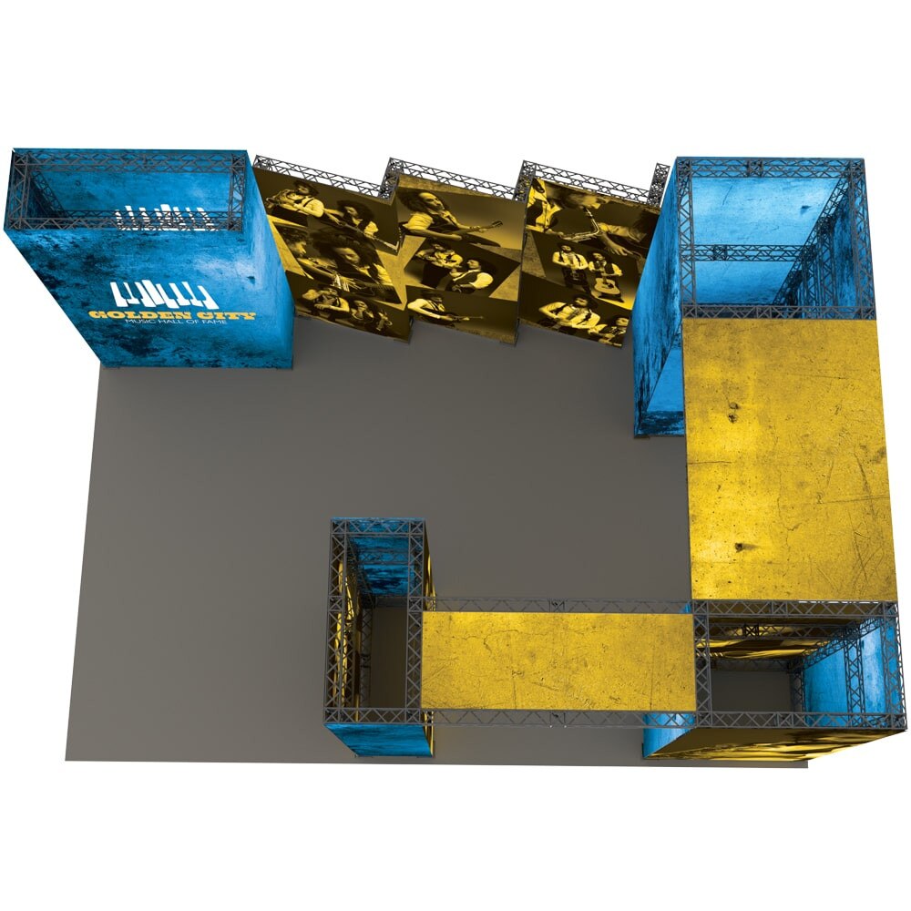 HeroTruss Stratos 20x30' Booth Display