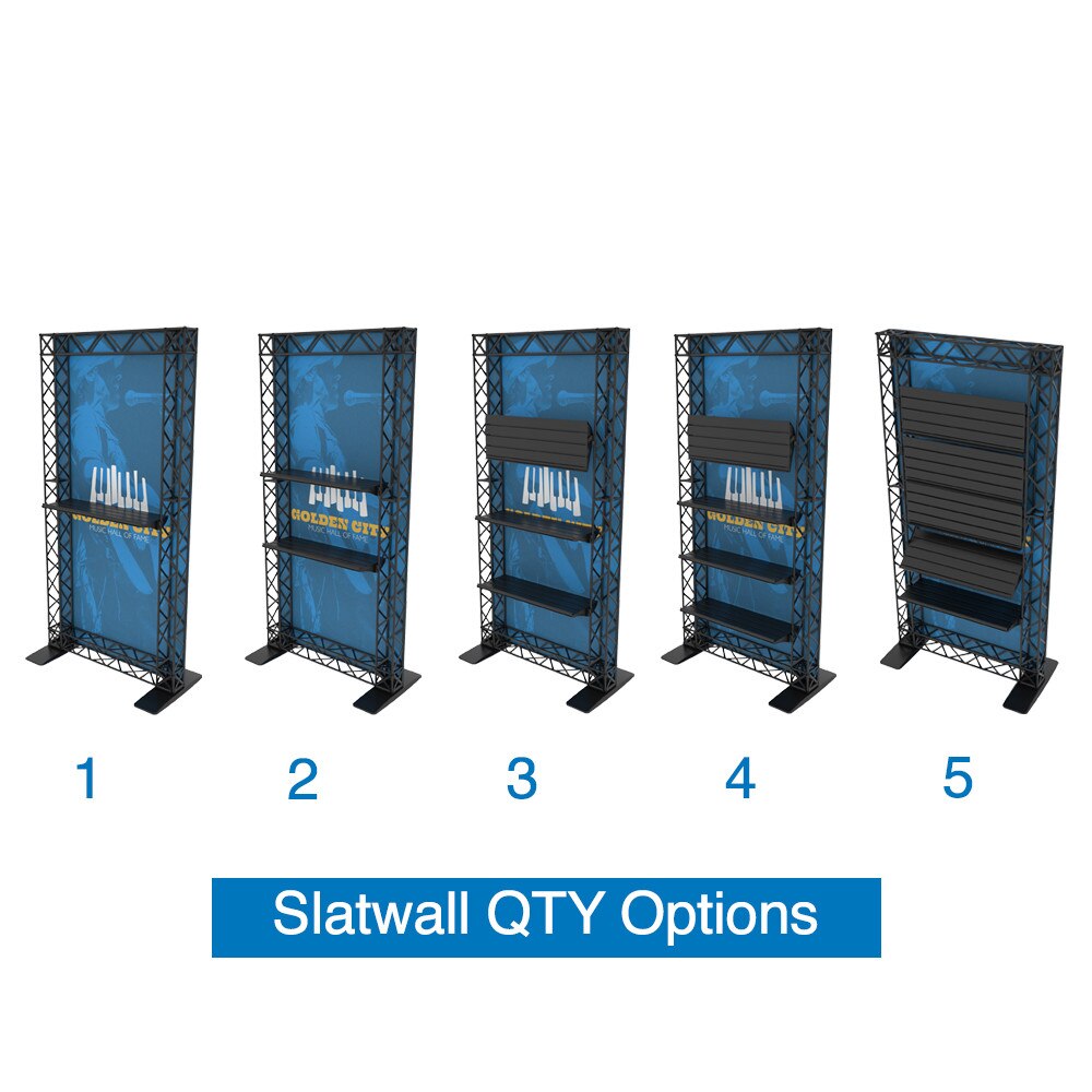 HeroTruss Winglet 3x8' Booth Display