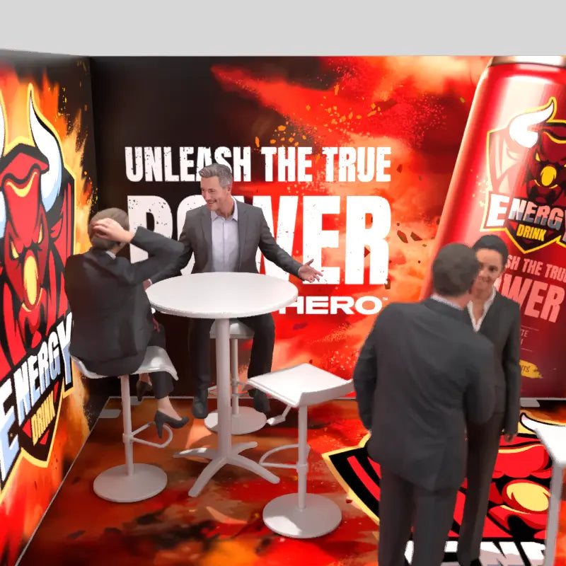 Elite 10'x20' Backlit Trade Show Display