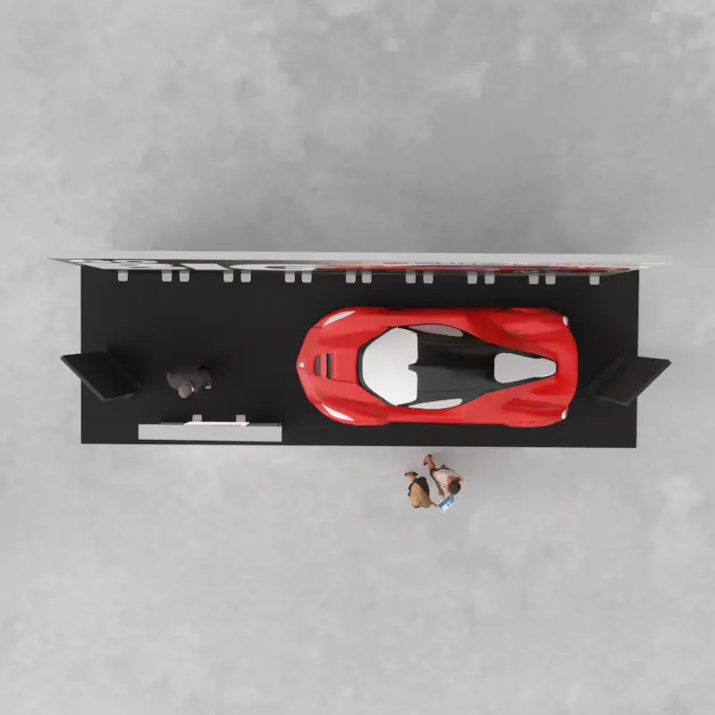 Titan 10'x30' Backlit Trade Show Display