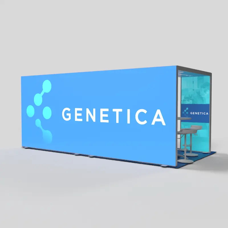 Apex 10'x20' Backlit Trade Show Display