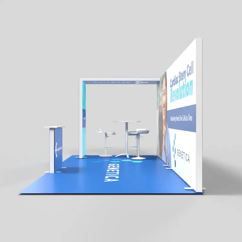 Apex 10'x20' Backlit Trade Show Display