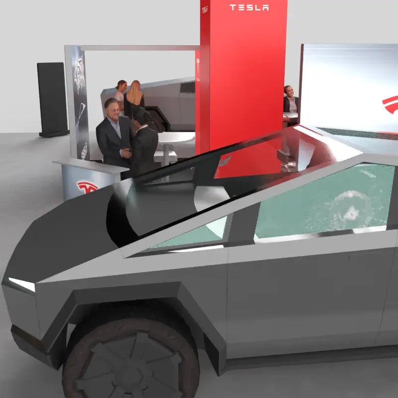 Luminous 20'x20' Backlit Trade Show Display