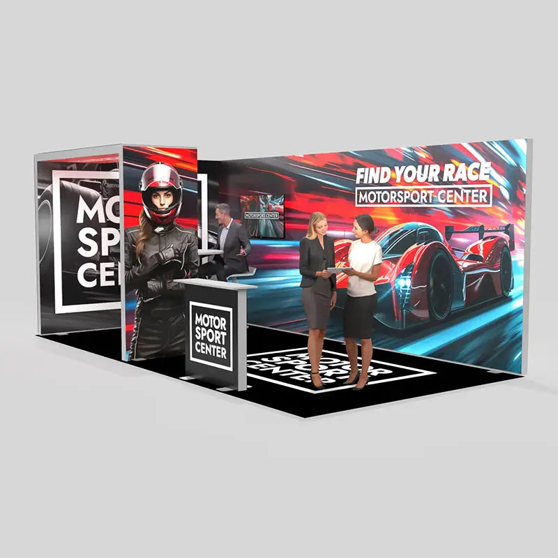 Horizon 10'x20' Backlit Trade Show Display