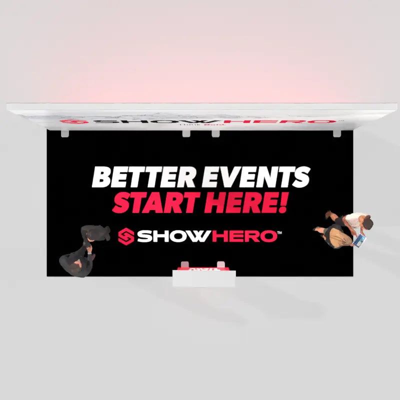 Nexus 10'x20' Backlit Trade Show Display