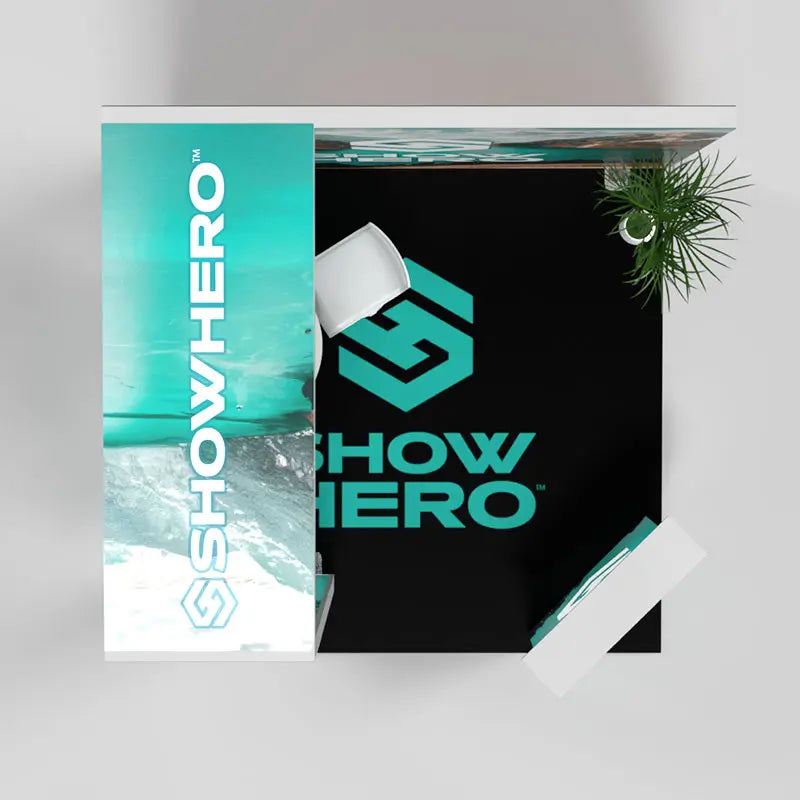 Lumina 10x10 Backlit Trade Show Display