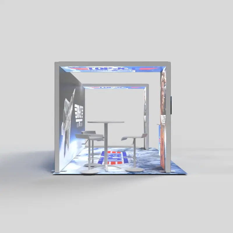 Nova 10'x20' Backlit Trade Show Display