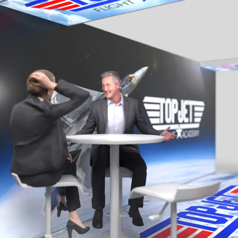 Nova 10'x20' Backlit Trade Show Display