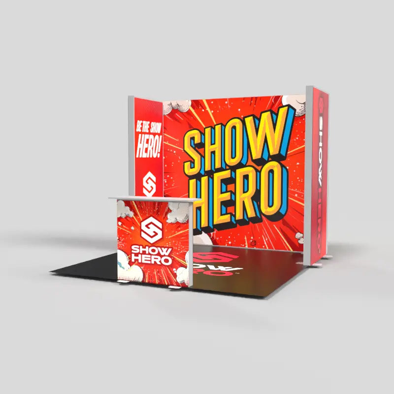 Radiance 10x10 Backlit Trade Show Display