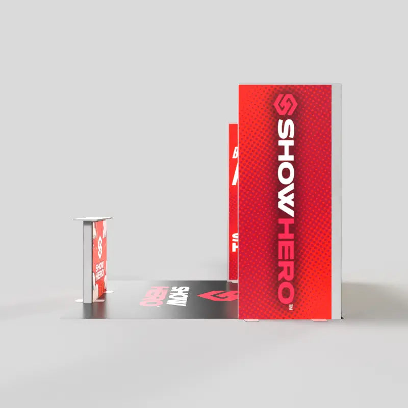 Radiance 10x10 Backlit Trade Show Display