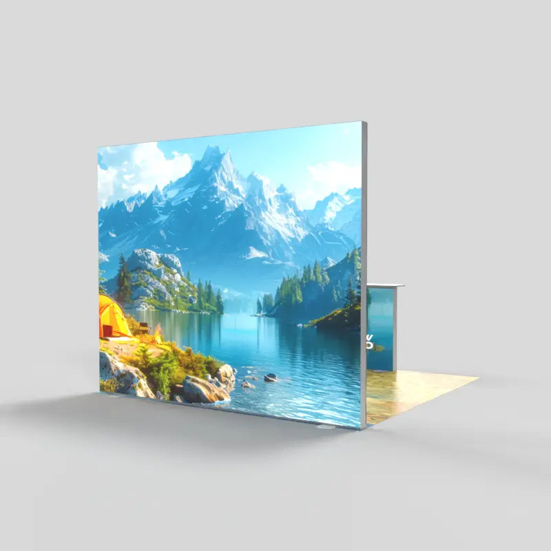 Show Hero Spark 10x10 Backlit Trade Show Display