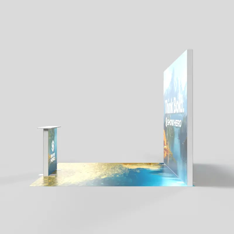 Show Hero Spark 10x10 Backlit Trade Show Display