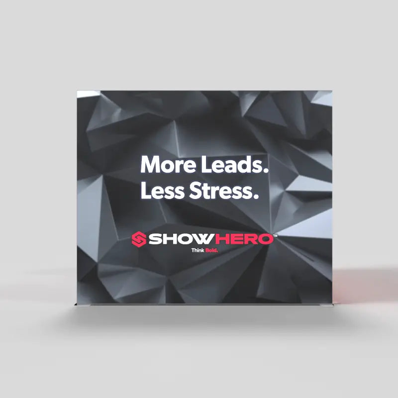 Fusion 10x10 Backlit Trade Show Display