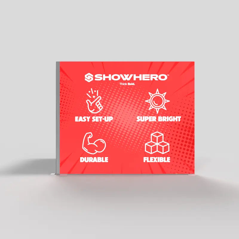 Fusion 10x10 Backlit Trade Show Display