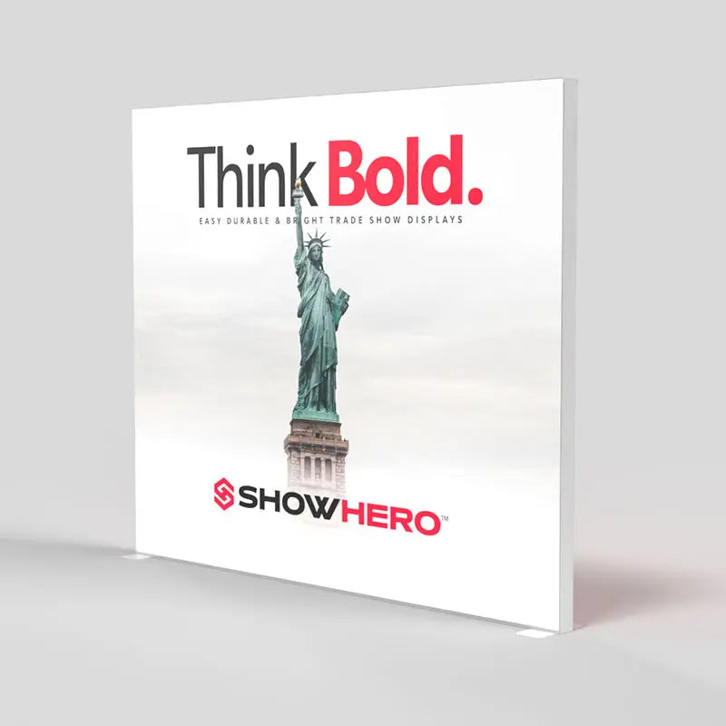 GlowMax 10'w x 7'h Backlit Trade Show Display