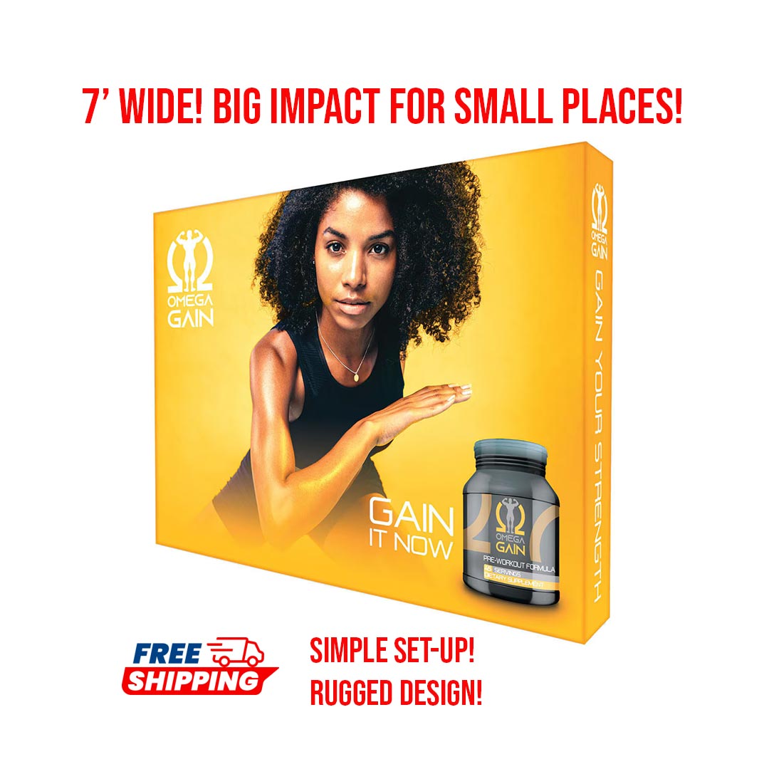 FastSet 10 ft' Display – Instant Impact, Anywhere