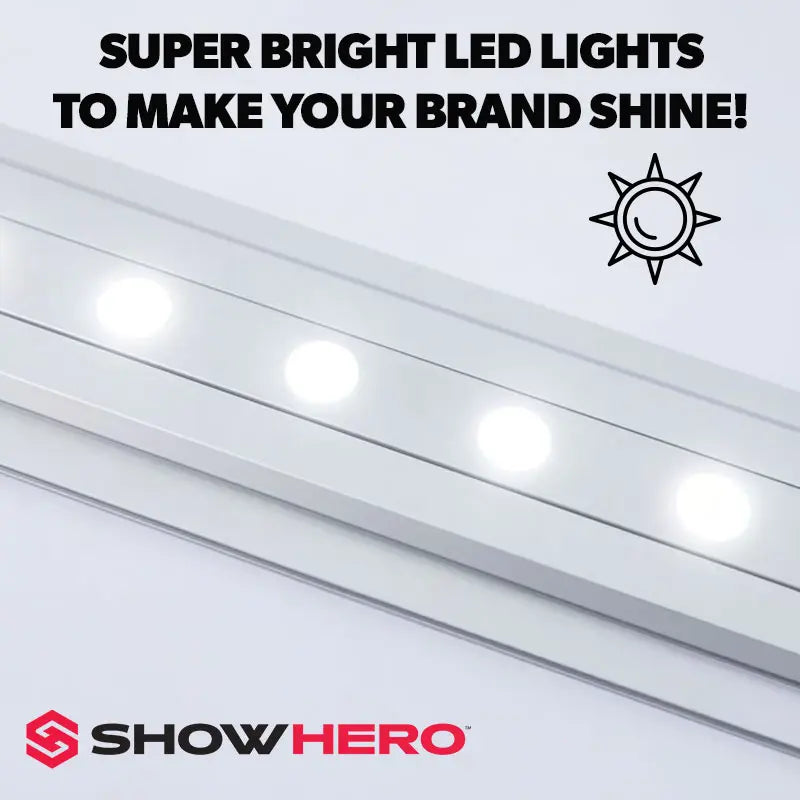 Glow 10x10 Backlit Trade Show Display