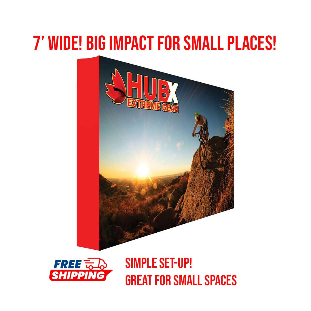 QuickPop Fabric Display – Fast, Portable, and Impactful