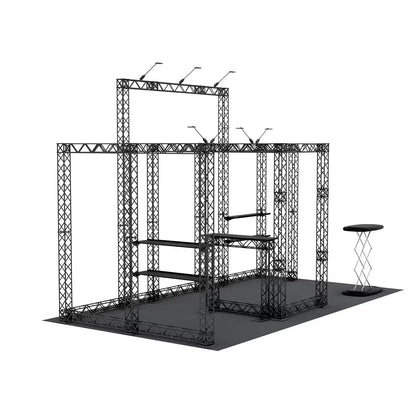 HeroTruss Runway 10x20' Booth Display
